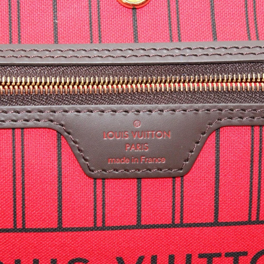 LOUIS VUITTON  Damier Ebene Neverfull GM. MADE IN FRANCE - Picture 6 of 7